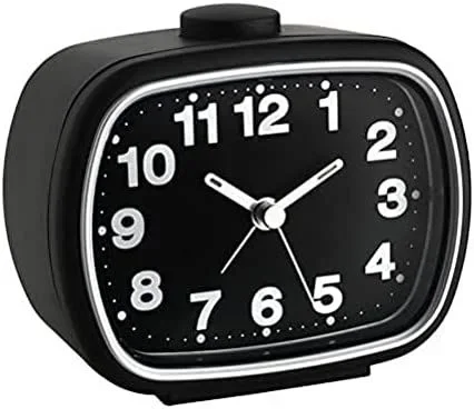 TFA-Dostmann 60.1017.01 despertador Reloj despertador analógico Negro, Blanco