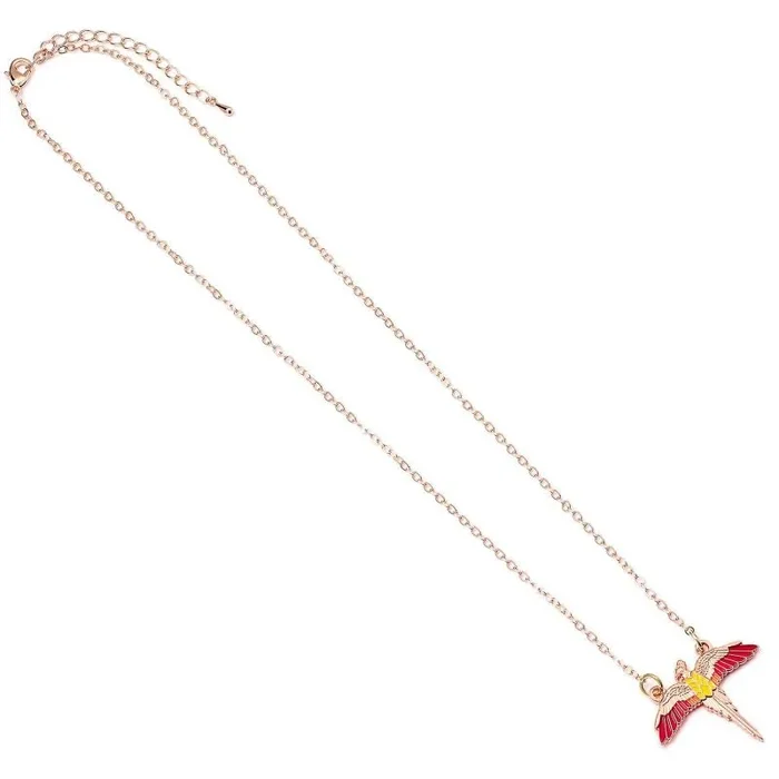 THE CARAT SHOP, Collar con Colgante Fawkes de Harry Potter