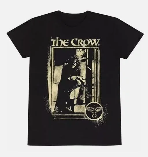 The crow – window (unisex black t-shirt) ex large