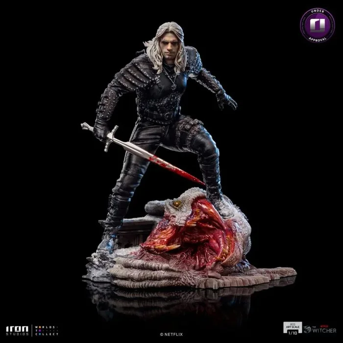 The Witcher statuette 1/10 BDS Art Scale Geralt of Riva 33 cm