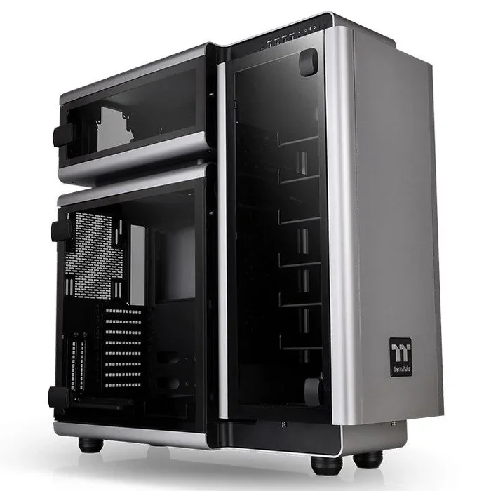 Thermaltake level 20 ultra tower aluminio, negro, gris