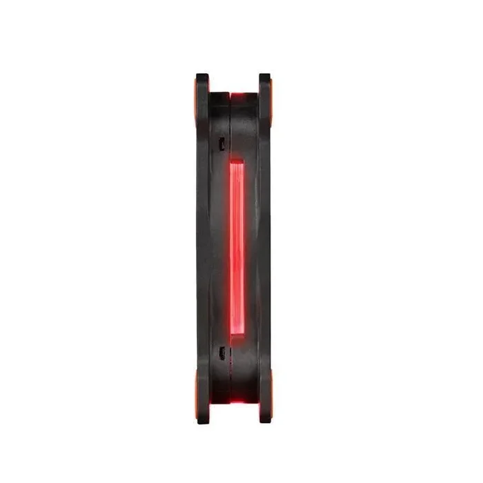Thermaltake Riing 14 Carcasa del ordenador Ventilador 14 cm Negro, Rojo