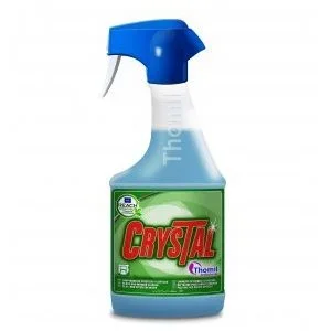 Thomil Crystal Limpiador DE Cristales Y Espejos Limpiador de Cristales, vidrios, Espejos, Superficies pulidas y cerámica. Limpia, desengrasa profundamente .Pistola 750 ml