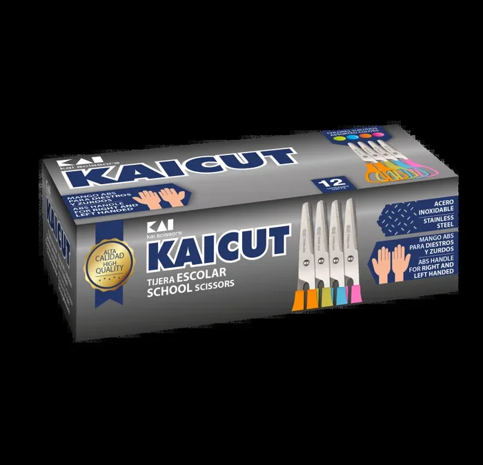 Tijeras escolares kaicut diestros