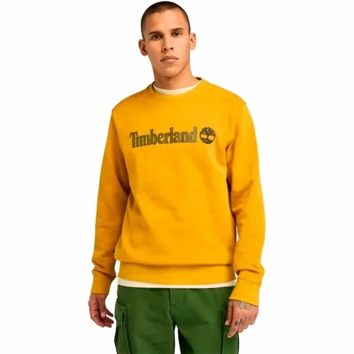 Timberland Kennebecriver-Linearlogocrewneckswe Mono, Chaitea, M para Hombre