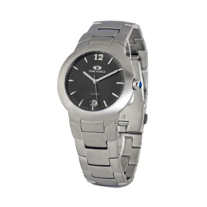 TIME FORCE Reloj Analógico para Unisex Adultos de Cuarzo con Correa en Acero Inoxidable TF2287M-06M