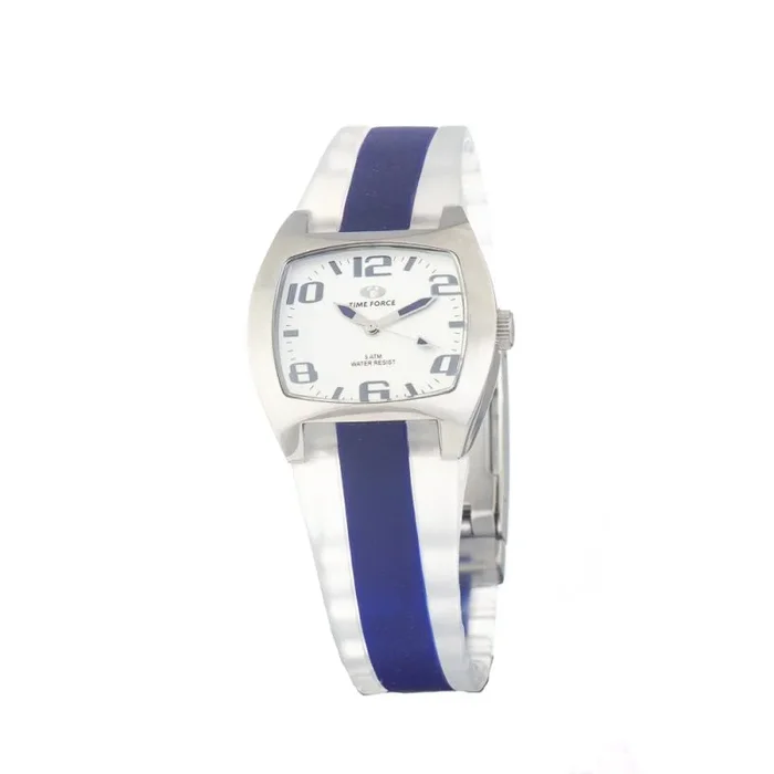 Time Force Reloj Mujer Analogico Cuarzo con Correa de Caucho TF2253L-08