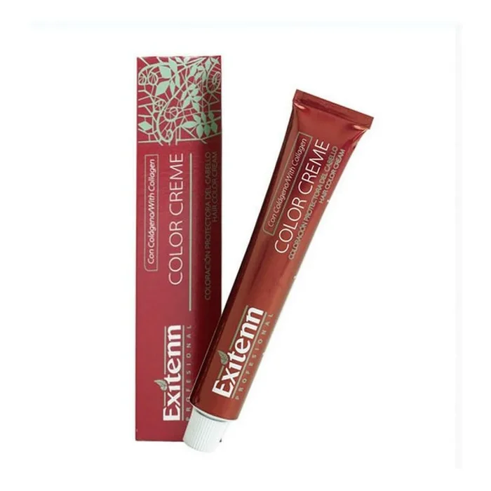 Tinte permanente color creme exitenn color creme nº 571 light brown glace (60 ml)