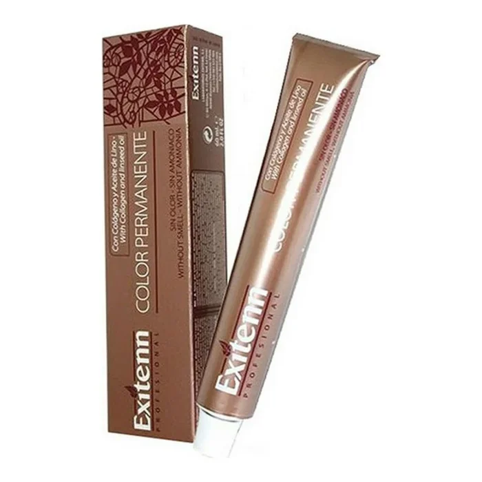 Tinte permanente color exitenn color permanente nº 7.1 (60 ml)