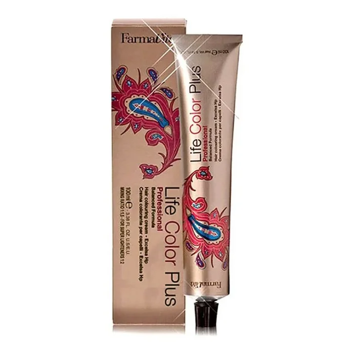 Tinte permanente life color plus farmavita nº 7 32 irisee golden blonde (100 ml)