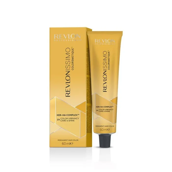 Tinte Permanente Revlon Revlonissimo Colorsmetique Nº 5.3 Castaño Claro Dorado 60 ml