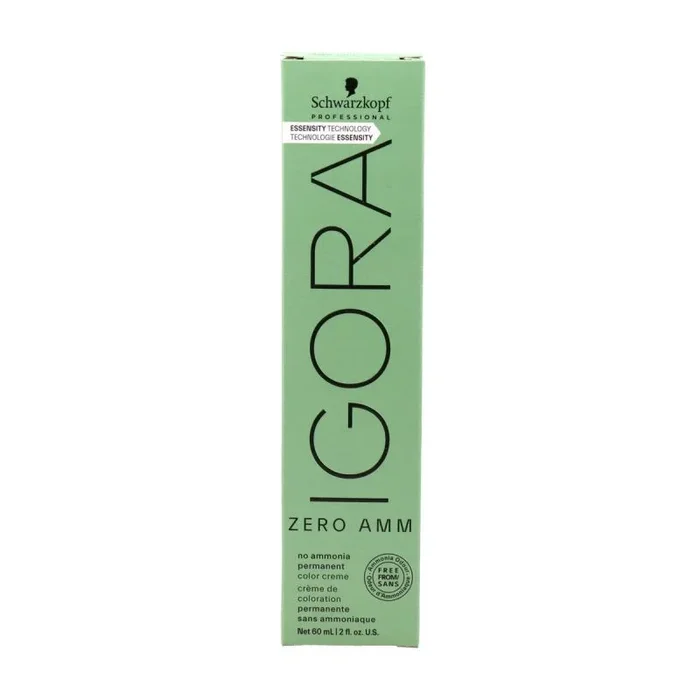 Tinte permanente schwarzkopf igora zero amm nº 4-6 castaño medio chocolate 60 ml