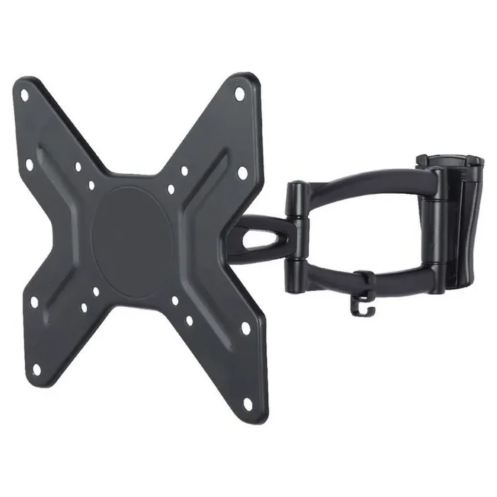 TM Electron TMSLC263 Soporte Giratorio Universal con Brazo Doble para monitores o televisores LED, OLED, LCD, Plasma de 10″ hasta 32″, separación 78-330mm, máx. 15Kg, VESA 200×200, Nivel de Burbuja