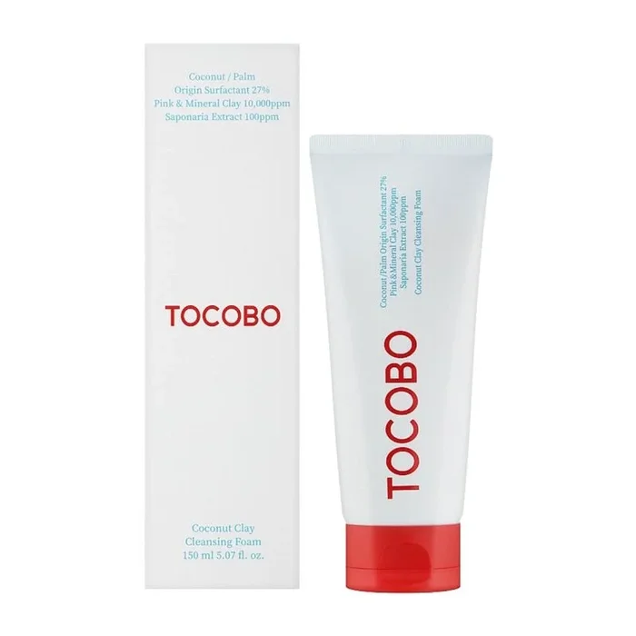 Tocobo coconut clay espuma limpiadora 150ml