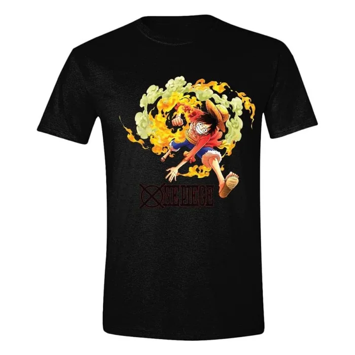 Toei animation Camiseta Marca Modelo Camiseta Luffy Ataque One Piece Adulto