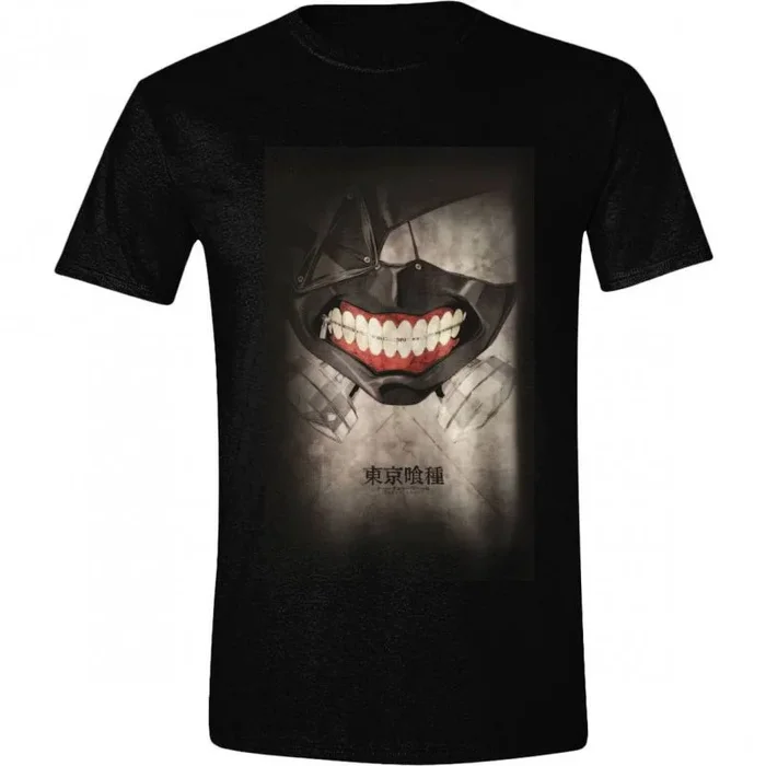 Tokyo ghoul camiseta masking smiles talla l
