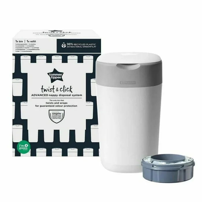 TOMMEE TIPPEE Bac a couches Twist + click Blanc FFP
