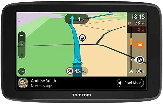 Tomtom GO Basic – Navegador para Coche de 6″ (actualizaciones Mediante Wi-Fi, Traffic y mapas DE 48 Países para Toda la Vida y Roadtrips) – Amazon Vine