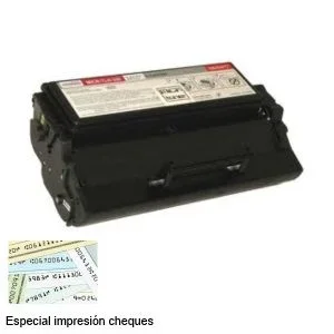 Toner micromicr lexmark e320 e322 * 3.000p. (08a0476) para impresión de cheques