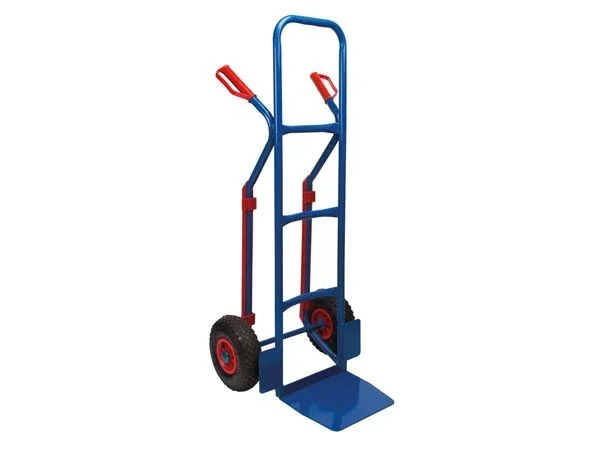 Tool País qt119 carretilla, carga máxima 200 kg, 120 cm x 52 cm x 53,5 cm Dimensiones