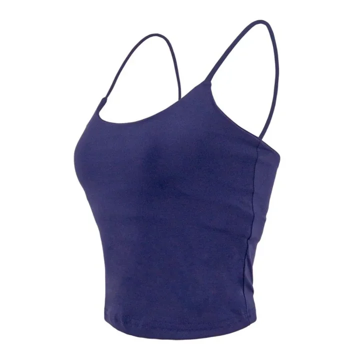 Top deportivo de mujer joluvi mavi azul azul marino xl