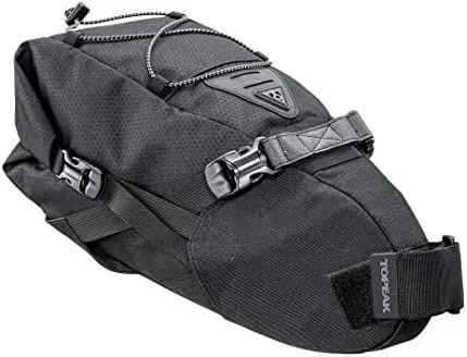 Topeak BACKLOADER 15L Mochila de Mountain Bike Ciclismo, Adultos Unisex, Negro, Talla Única, 67 (max) x 28 x 18 cm 26.4” x 11” x 7.1”