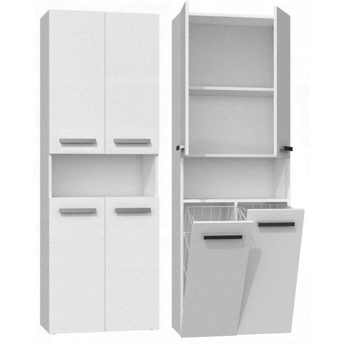 Topeshop NEL 2K DK BIEL armario para cuarto de baño Blanco