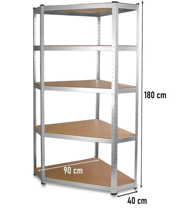 Topeshop REGAŁ GC9040 soporte para almacenar herramientas de jardín Independiente/Montaje en la pared Acero galvanizado, MDF