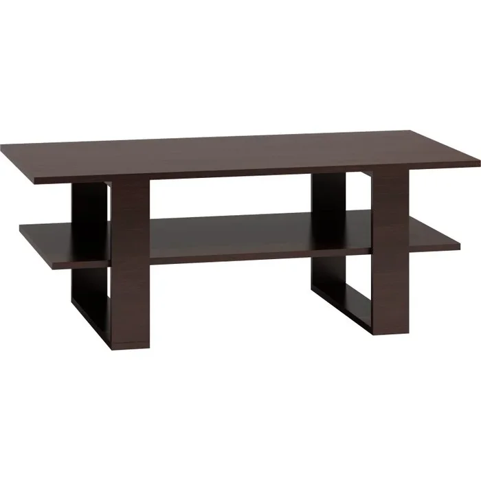 Topeshop SM STOLIK WENGE mesa de cafe y auxiliar Mesa de café Forma libre 2 pata(s)