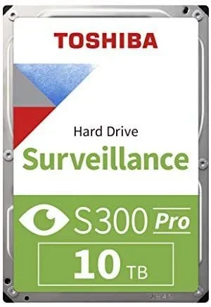 Toshiba S300 Surveillance 3.5″ 10 TB Serial ATA III