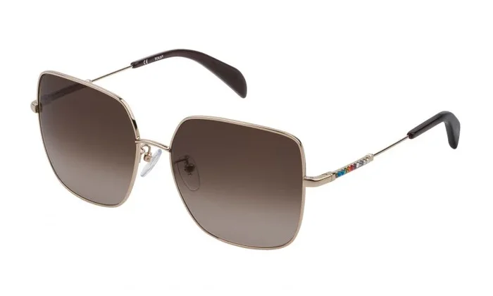 TOUS STO403S Gafas, Shiny Rose Gold, 58 para Mujer