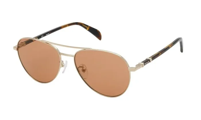 TOUS STO437 Gafas, Shiny Total Rose Gold, 56 para Mujer