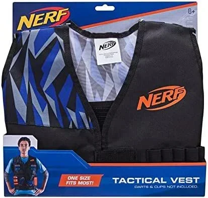 Toy Partner, Niños unisex, NER0157 NERF Chaleco Tactical, Color Vest, 1.93×12.24×12.05 (Jazwares