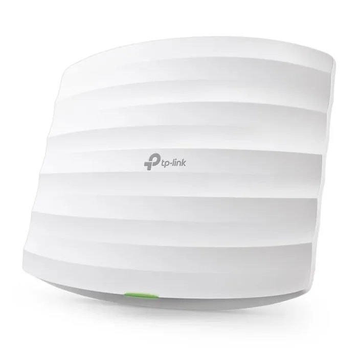 TP-Link EAP110 – Punto de Acceso Inalámbrico N300Mbps, WiFi Empresarial, Integración SND,Montable en Techo, Soporta PoE pasivo, Acceso a la Nube, Puerto Fast Ethernet