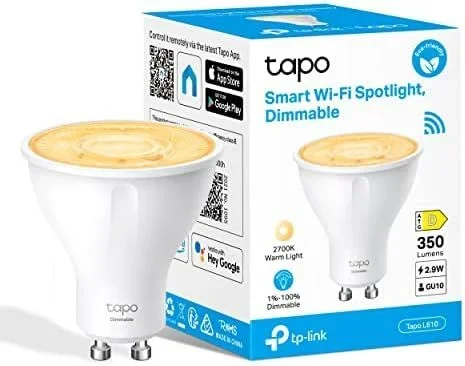 TP-Link Tapo L610 Bombilla inteligente Wi-Fi Blanco 2,9 W