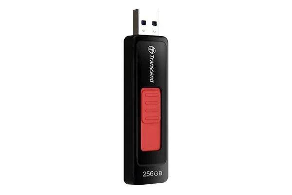 Transcend JetFlash 760 unidad flash USB 256 GB USB tipo A 3.2 Gen 1 (3.1 Gen 1) Negro, Rojo