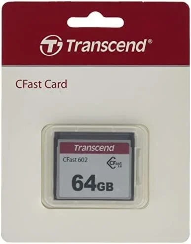Transcend Tarjetas de Memoria Marca Modelo CFast 2.0 CFX602 64GB