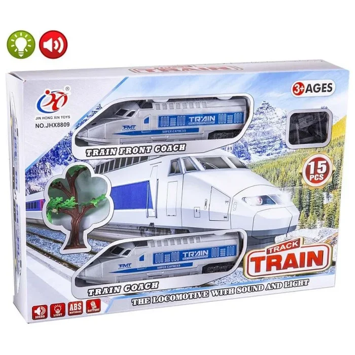 Tren con pista con accesorios 70 cm