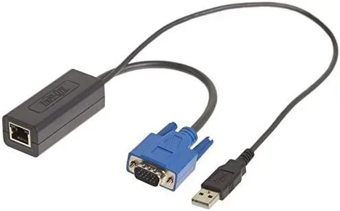 Tripp Lite B078-101-USB-8 Unidad de Interfaz para Servidor (SIU) USB NetCommander – Paquete de 8