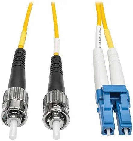 Tripp Lite N368-20M cable de fibra optica 2x LC 2x ST OFNR Amarillo