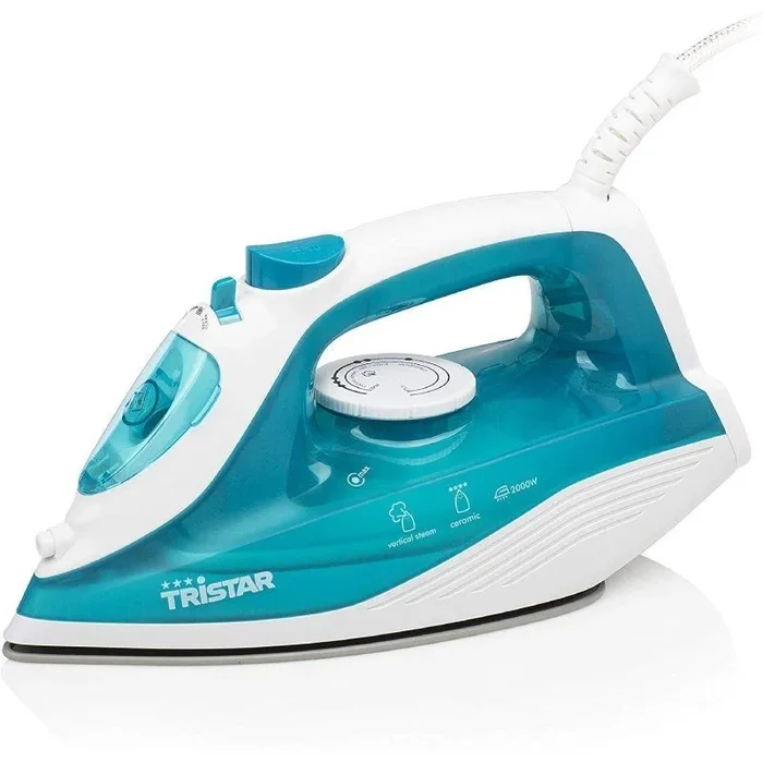Tristar ST-8300 Plancha de Vapor, Presión Continuo de 16 g/min, Función de Autolimpieza, Suela de Cerámica, 2000 W