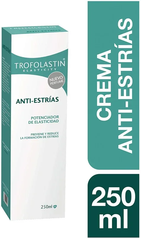 Trofolastín – Crema Antiestrías, previene y reduce la formación de estrías – 250 ml