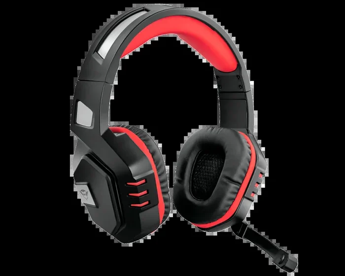 Trust GXT 390 Juga Auriculares Inalámbrico Diadema Juego Negro, Rojo