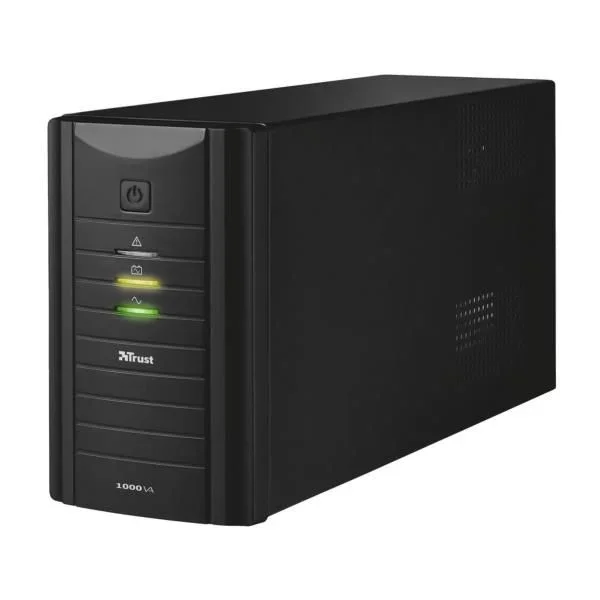 Trust Oxxtron 1000VA sistema de alimentación ininterrumpida (UPS) 1 kVA 2 salidas AC