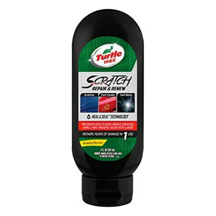 Trutle Wax Turtle Wax 1830926 Eliminador Pasta, Pule y Restaura de Forma Segura Oxidación, Macas, 207 ml, Elimina Arañazos Renovador, Carrocería