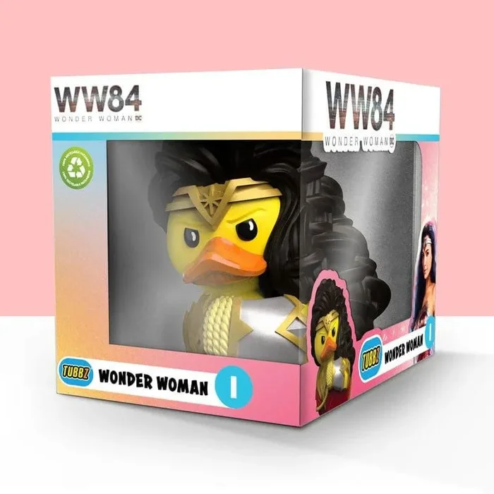 TUBBZ Caja Edición: DC Comics – Wonder Woman Figura Coleccionable de Pato de Goma Disfrazado