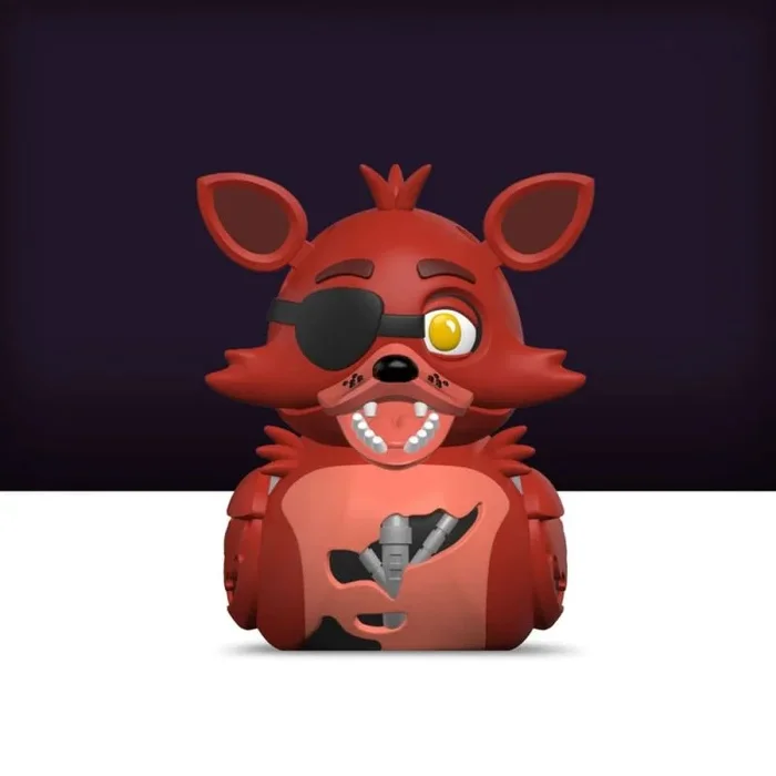 TUBBZ Mini: Five Nights At Freddy’S – Foxy Figura Mini Coleccionable de Pato de Goma Disfrazado