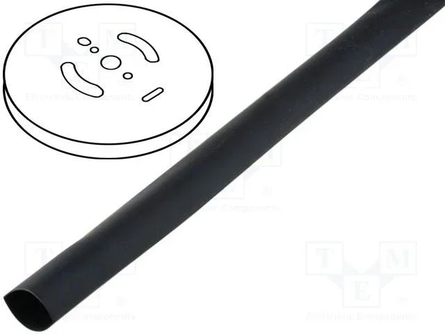 Tubo Termorretráctil 1,2mm NEGRO (150m)