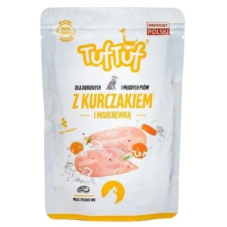 Tuf tuf saszetka mielonka z kurczakiem dla psa 300g