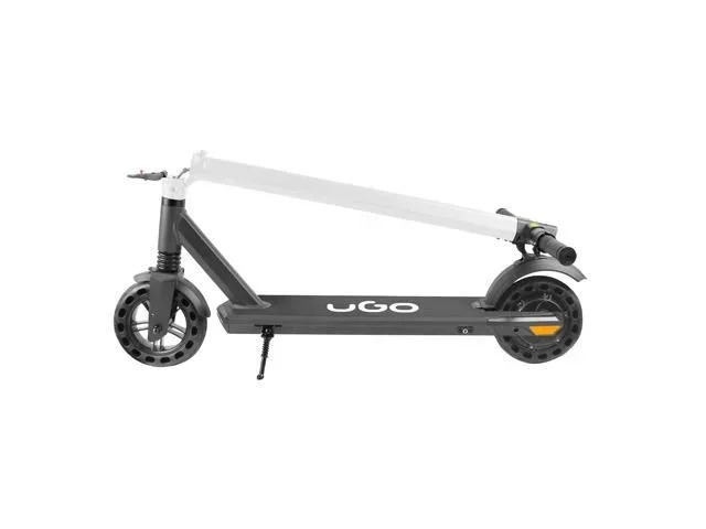 uGo UEH-1624 patinete eléctrico Negro, Blanco 25 kmh 6 Ah